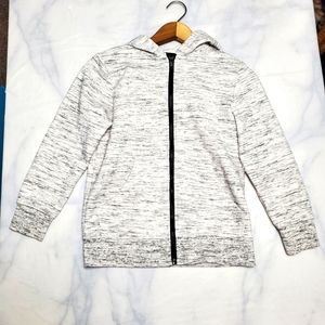 Urban Pipeline Lightweight Zip Hoodie Men's White/ Light Grey Size: Small